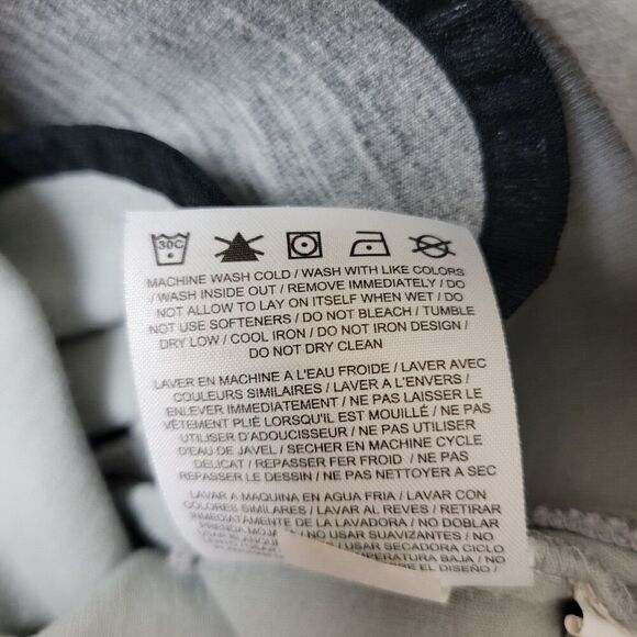 Nike Tech Fleece Hoodie Womens Medium Gray Active Sport Thumbholes 655765-063 - Picture 10 of 12